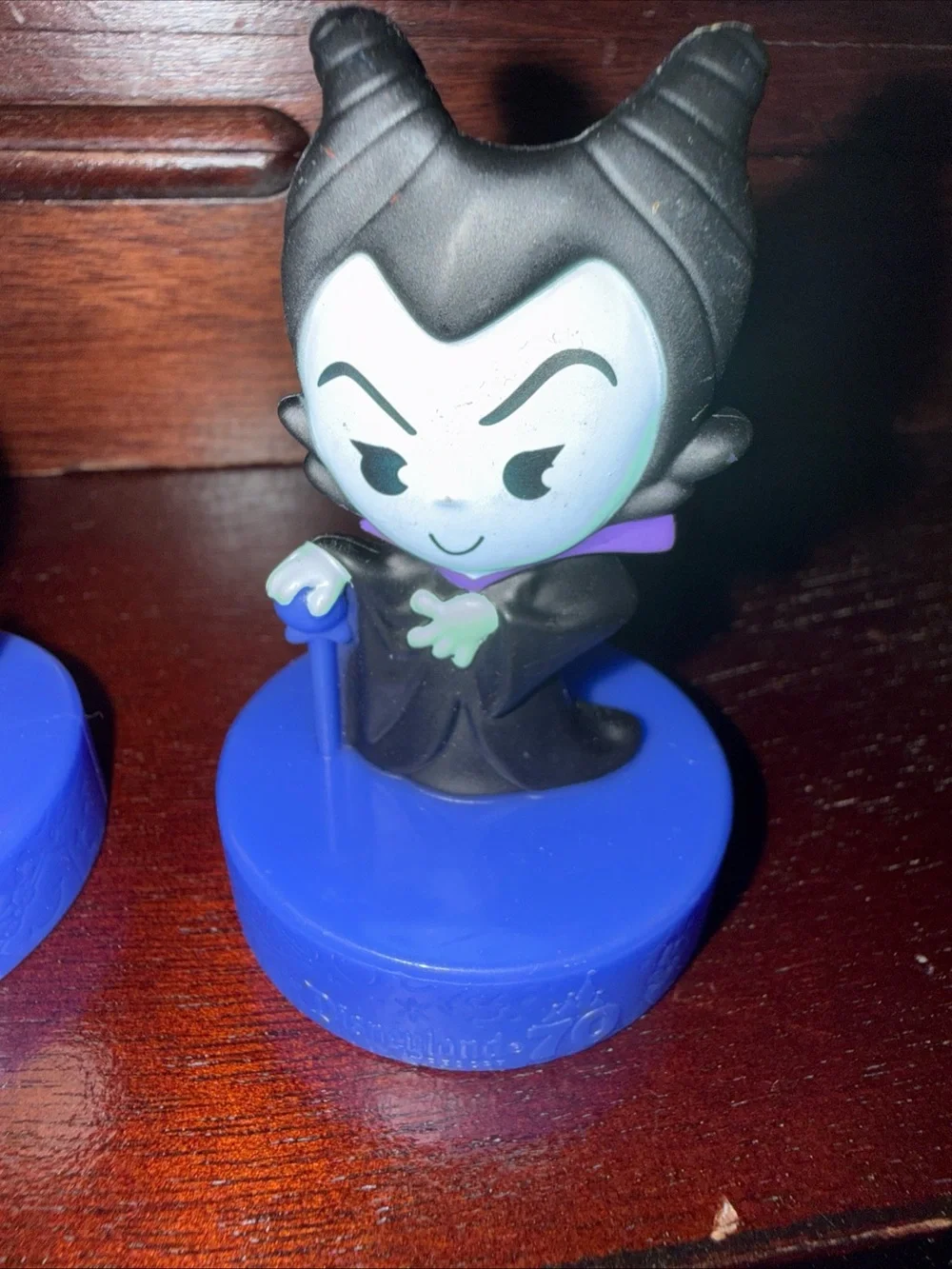 Disney Villains & Dumbo Mini Figures - Blue Bases McDonald's Disneyland 70th Ann